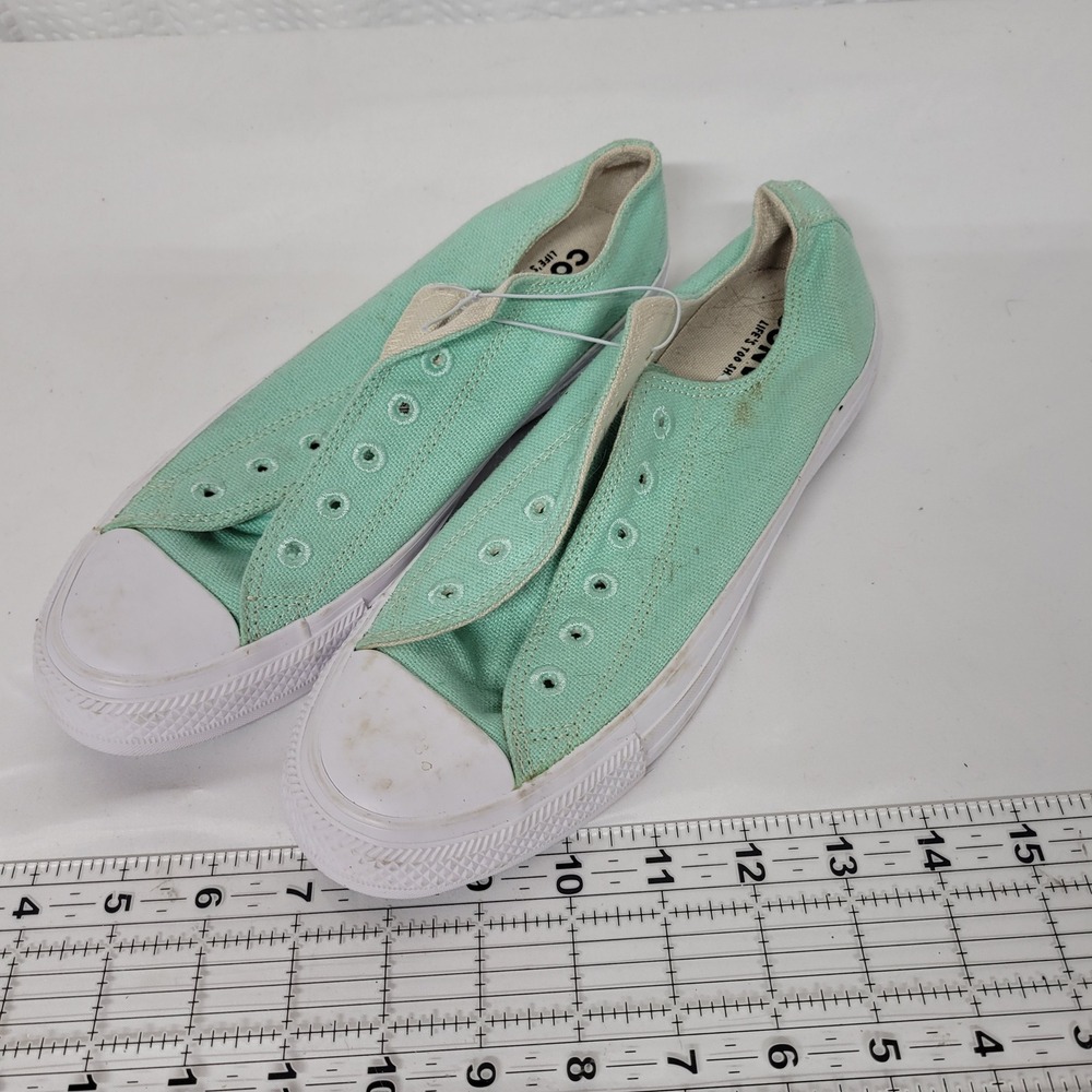Converse Chuck Taylor All Star Renew Mint Green Sneakers 166745C Mens 5.5 W 7.5